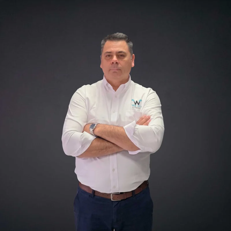 Gabriel Cutuli, equipo de WE FLY ACADEMIA