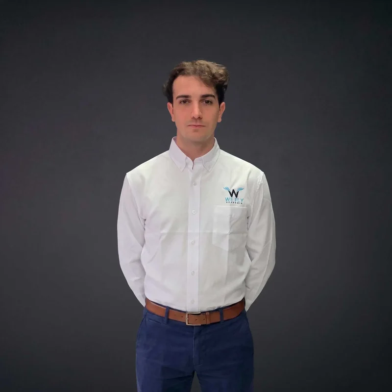 Gianluca Pelloni, equipo de WE FLY ACADEMIA